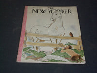 1941 MARCH 22 THE NEW YORKER MAGAZINE - ILLUSTRATED COVER - NY 871