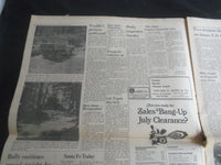 1969 JULY 17 THE NEW MEXICAN NEWSPAPER - APOLLO IS HALFWAY TO MOON - NP 5861
