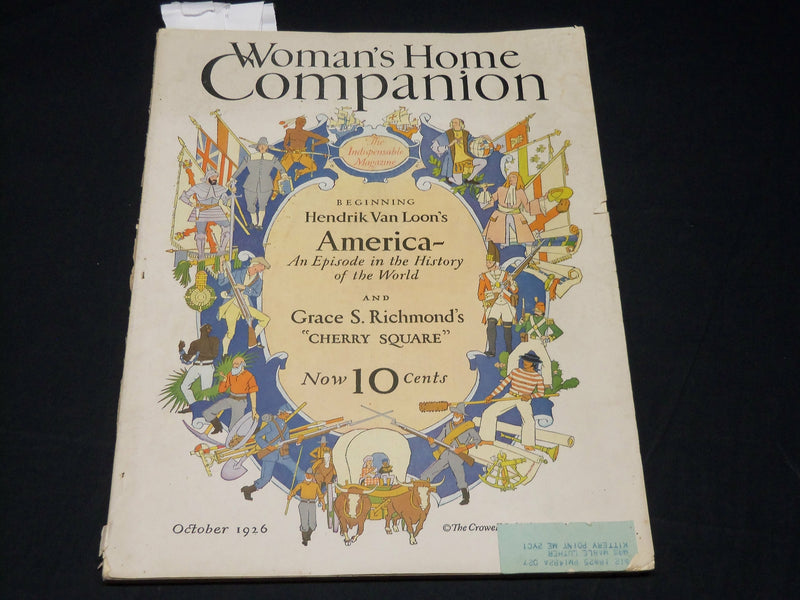 1926 OCTOBER WOMAN'S HOME COMPANION MAGAZINE - GREAT COVER & ADS - ST 4878P