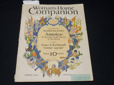 1926 OCTOBER WOMAN'S HOME COMPANION MAGAZINE - GREAT COVER & ADS - ST 4878P