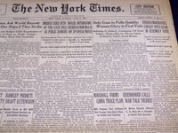 1946 JUNE 3 NEW YORK TIMES - EISENHOWER CALLS WAR TALK VICIOUS - NT 2701