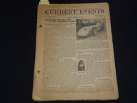 1930-1931 CURRENT EVENTS BOUND NEWSPAPER- BOBBY JONES- 28 ISSUES - NP 2151B