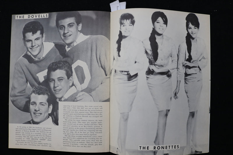 1960'S MURRAY THE K'S GOLDEN GASSER SHOW OF STARS PROGRAM -FOUR SEASONS - K 2264