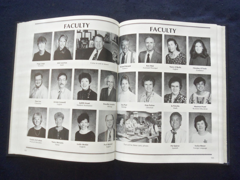 1995 LAKES MOUNTAIN LAKES HIGH SCHOOL YEARBOOK - MOUNTAIN LAKES, NJ - YB 1927H