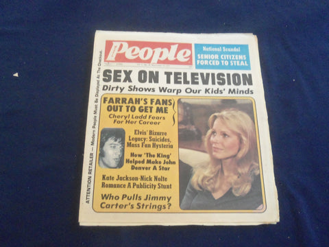 1977 NOVEMBER 13 MODERN PEOPLE NEWSPAPER - SEX ON TELEVISION - NP 5712