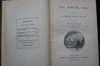 1874 THE WINTER FIRE HARDCOVER BOOK BY ROSE PORTER - KD 9468