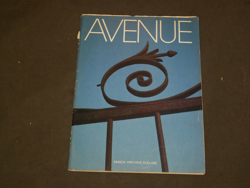 1991 MARCH AVENUE MAGAZINE - NICE COVER, PHOTOS, ARTICLES & ADS - B 5069