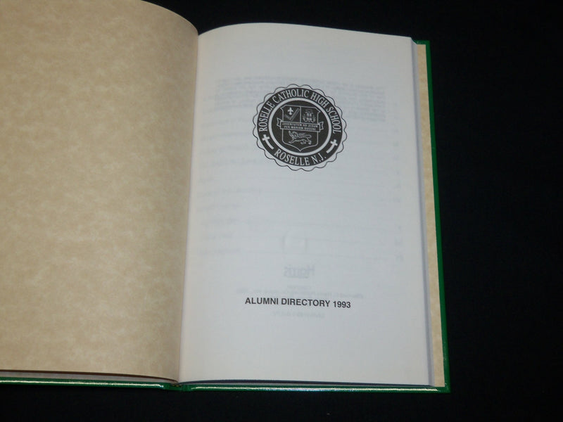 1993-2003 ROSELLE CATHOLIC HIGH SCHOOL ALUMNI DIRECTORIES LOT OF 3 - KD 6344