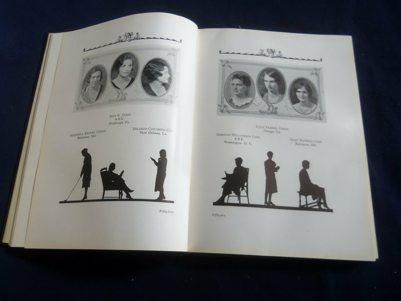 1932 DONNYBROOK FAIR GOUCHER COLLGE YEARBOOK - BALTIMORE, MARYLAND - YB 2702