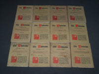1901 THE PHILISTINE MAGAZINE LOT OF 12 ISSUES - BY ELBERT HUBBARD - WR 709G