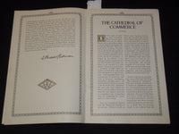 1925THE CATHEDRAL OF COMMERCE BOOK - WOOLWORTH BUILDING, NEW YORK - J 7936