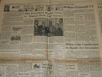1965 AUGUST 28 NIAGARA FALLS EVENING REVIEW NEWSPAPER - CANADA - NP 4945