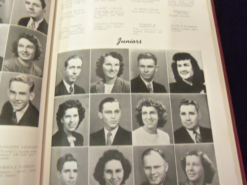1948 OLIVET NAZARENE COLLEGE YEARBOOK - AURORA - BOURBONNAIS ILLINOIS - YB 179