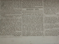 1846 OCTOBER 10 MASSACHUSETTS PLOUGHMAN - BENNINGFIELD'S ELECTRIC GUN - NP 5133