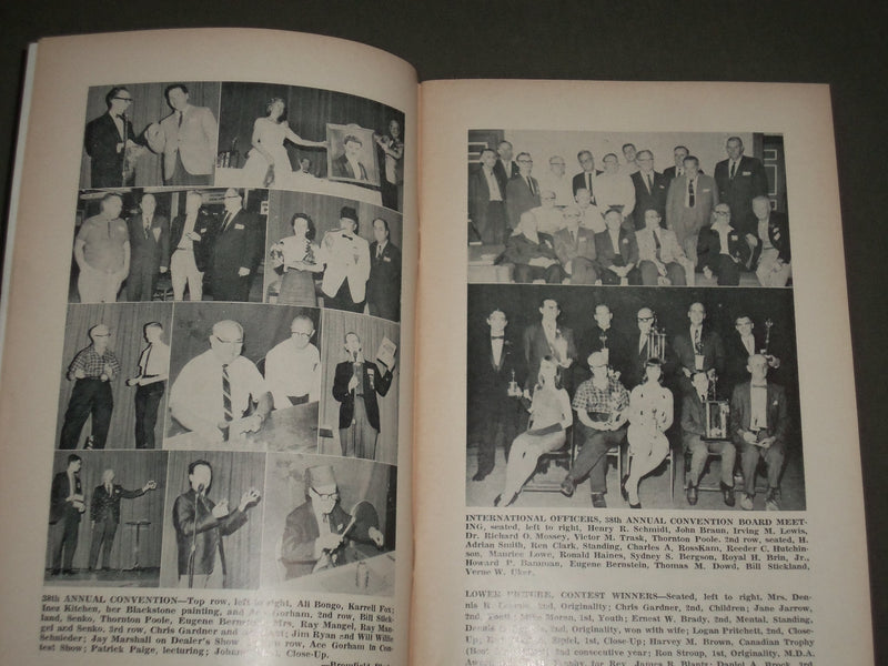 1965-1966 THE LINKING RING MAGAZINE LOT OF 16 - MAGICIANS - NICE COVERS - O 1409