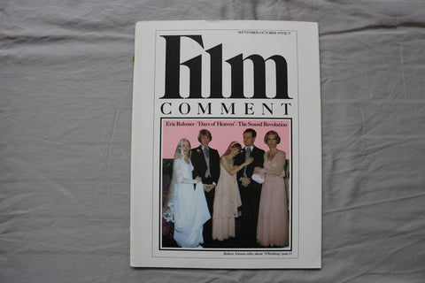 1978 SEP-OCT FILM COMMENT MAGAZINE - DAYS OF HEAVEN COVER - E 23994