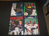 1990-2012 BOSTON RED SOX YEARBOOKS - LOT OF 10 -O 1700C
