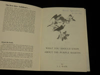 1988 PURPLE MARTIN - AMERICA'S MOST WANTED BIRD SOFTCOVER BOOK - KD 6333