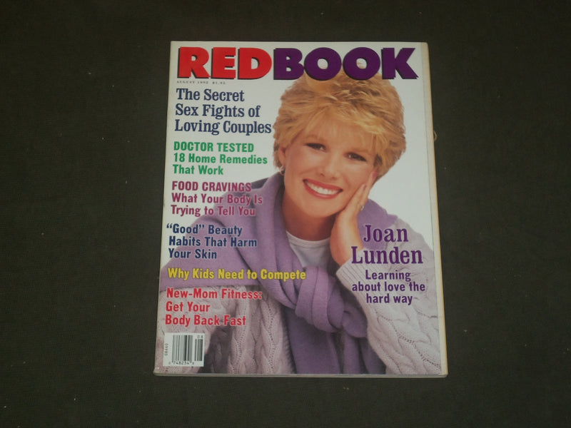 1992 AUGUST REDBOOK MAGAZINE - JOAN LUNDEN COVER - B 1532