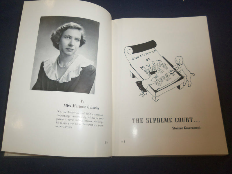 1952 THE CUPOLA MOUNT VERNON SEMINARY YEARBOOK - WASHINGTON, D.C. - YB 2338