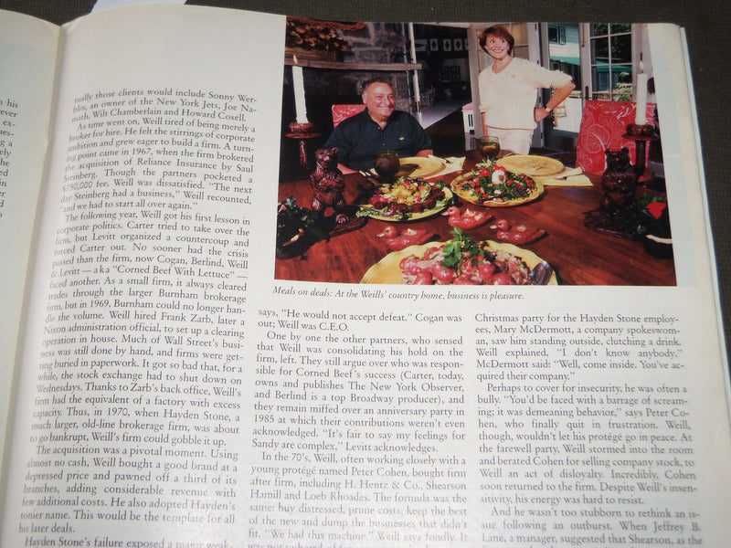 2000 AUGUST 27 NEW YORK TIMES MAGAZINE SECTION - SANDY WEILL COVER - J 3093