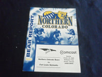 2005 OCT 29 FOOTBALL PROGRAM -UNIV NO. COLORADO VS FORT LEWIS COLLEGE - SP 1217J