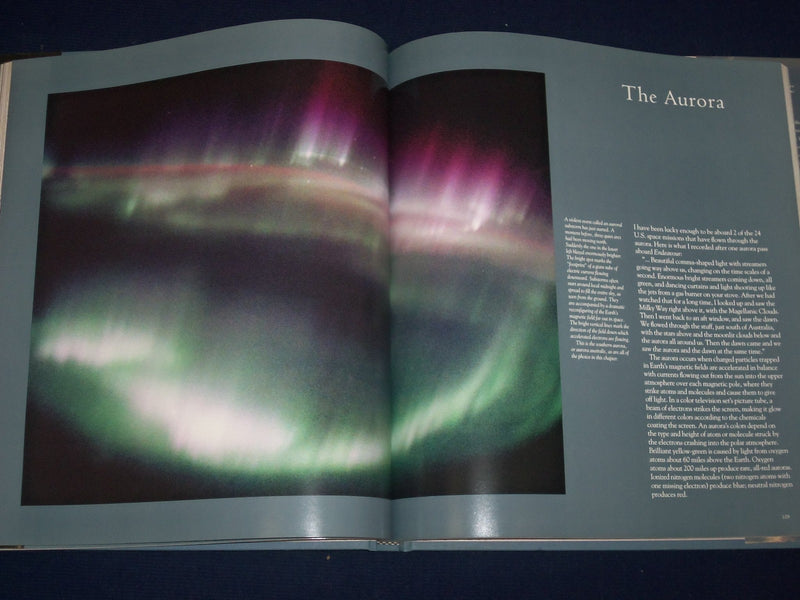 1996 ORBIT NASA ASTRONAUTS PHOTOGRAPH THE EARTH HARDCOVER BOOK - KD 2762