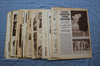1945-1947 LE PATRIOTE ILLUSTRE MAGAZINE - FRENCH - LOT OF 24 - O 3850