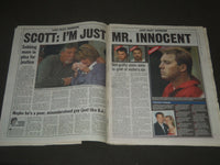 2003 APRIL 22 NEW YORK POST NEWSPAPER - MONSTER IN CHAINS - NP 2560