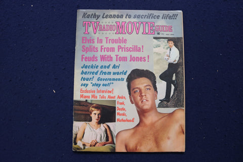 1970 JULY TV RADIO MOVIE GUIDE MAGAZINE - ELVIS PRESLEY COVER - E 12961