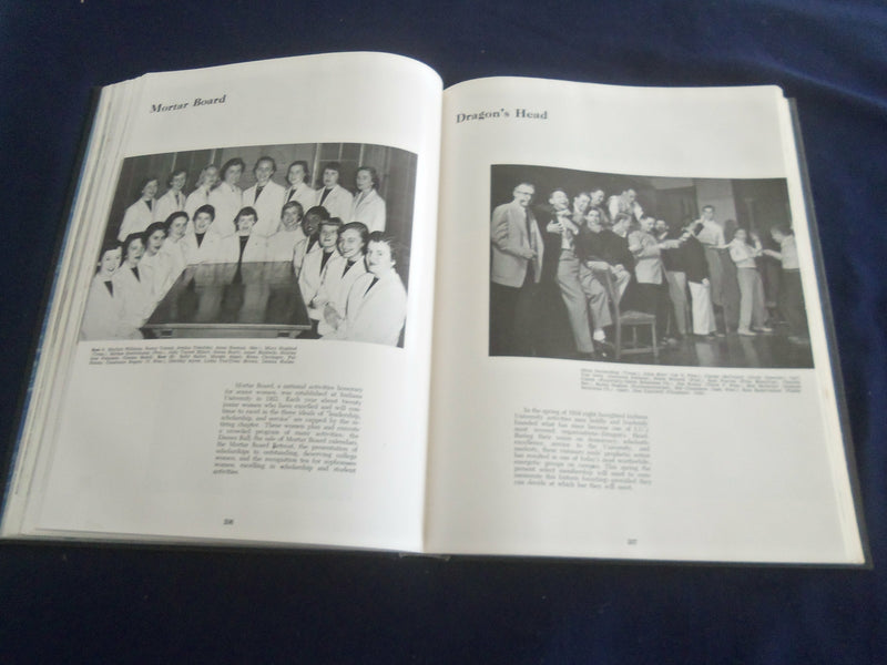1954 ARBUTUS INDIANA UNIVERSITY YEARBOOK - BLOOMINGTON, INDIANA - YB 2632