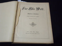 1907 FUR ALLE WELT ILLUSTRIERTE ZEITSCHRIFT GERMAN MAGAZINE VOLUME - Z 190