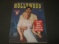 1942 OCTOBER HOLLYWOOD MOVIE MAGAZINE - CLARK GABLE & LANA TURNER COVER - M 298