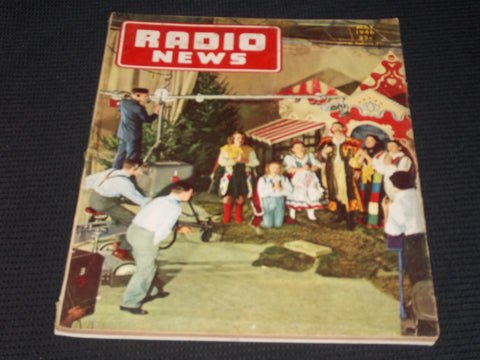 1946 MAY RADIO NEWS MAGAZINE - WRGB FRONT COVER - E 5188