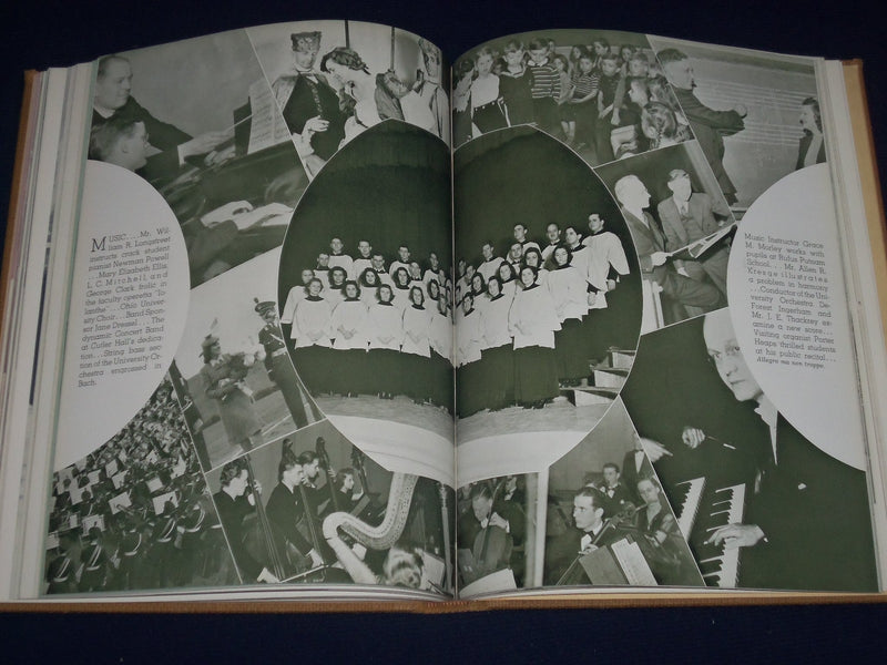 1940 ATHENA OHIO UNIVERSITY YEARBOOK - GREAT PHOTOS - YB 708