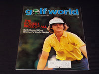 1980 SEPTEMBER 12 GOLF WORLD MAGAZINE - BETH DANIEL FRONT COVER - E 7009
