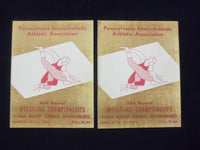 1971-1977 P.I.A.A. WRESTLING CHAMPIONSHIP PROGRAMS - LOT OF 9 - O 2136O