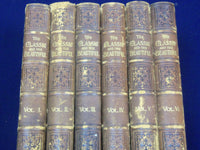 1896 THE CLASSIC & THE BEAUTIFUL FROM LITERATURE COPPEE LOT OF 6 VOLUMES- KD 794