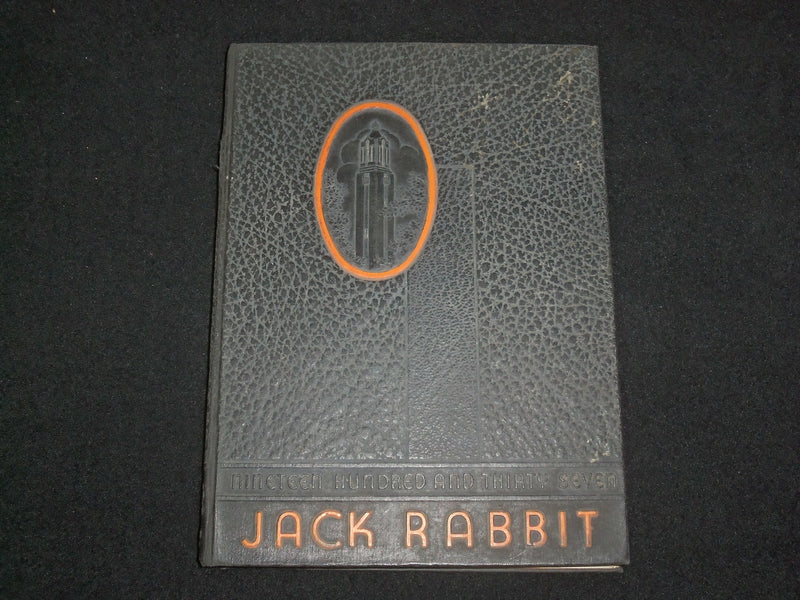 1937 THE JACKRABBIT SOUTH DAKOTA STATE COLLEGE YEARBOOK - BROOKINGS, SD- YB 1958
