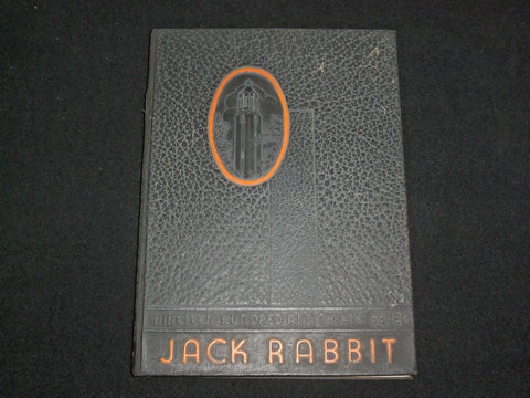 1937 THE JACKRABBIT SOUTH DAKOTA STATE COLLEGE YEARBOOK - BROOKINGS, SD- YB 1958