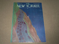 1952 AUGUST 30 NEW YORKER MAGAZINE FRONT COVER ONLY - GREAT ART FOR FRAMING