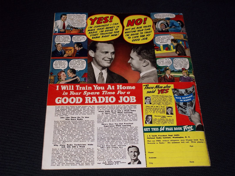 1940 DECEMBER CLICK MAGAZINE - NICE ILLUSTRATED FRONT COVER - E 20058