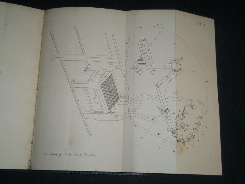 1864-1876 ARCHIV FUR OPHTHALMOLOGIE BOUND VOLUME LOT OF 11 - GERMAN - R 953