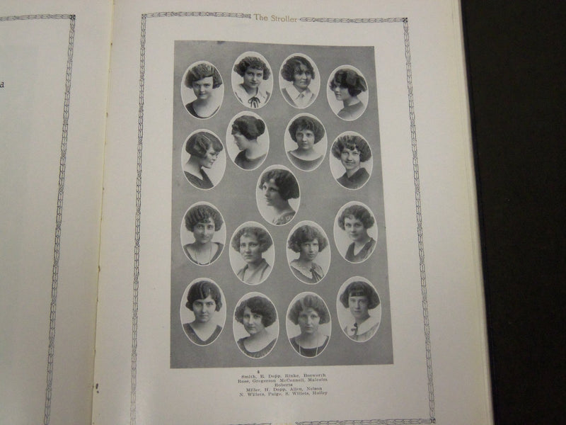 1925 THE STROLLER LOMBARD COLLEGE YEARBOOK - GALESBURG ILLINOIS - PHOTOS- YB 895