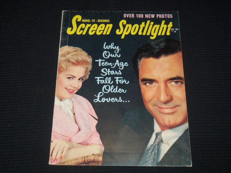 1960 DECEMBER SCREEN SPOTLIGHT MAGAZINE - SANDRA DEE & GRANT COVER - E 14295