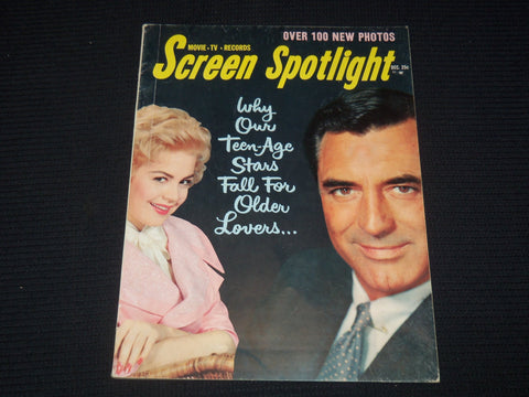 1960 DECEMBER SCREEN SPOTLIGHT MAGAZINE - SANDRA DEE & GRANT COVER - E 14295