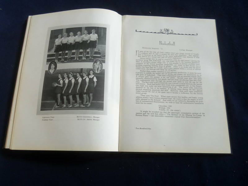1932 DONNYBROOK FAIR GOUCHER COLLGE YEARBOOK - BALTIMORE, MARYLAND - YB 2702