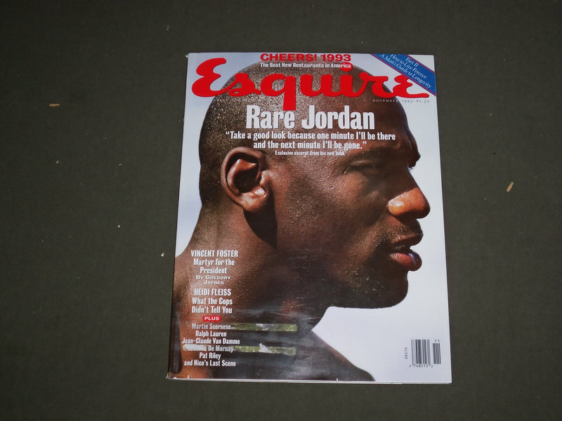 1993 NOVEMBER ESQUIRE MAGAZINE - MICHAEL JORDAN COVER - B 4342