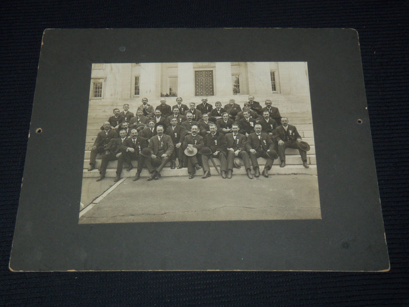 OLD MEN'S AWARD CEREMONY GROUP PHOTO - MOUNTED - 11x14 - #199