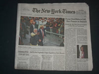 2019 SEPTEMBER 23 NEW YORK TIMES- TRUMP CITED BIDEN IN CALL; PRESSURE TO IMPEACH